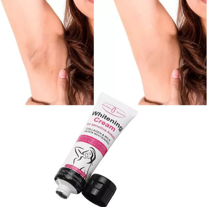 CREMA REAFIRMANTE Y ACLARANTE CON EXTRACTO DE LECHE Y VITAMINA E