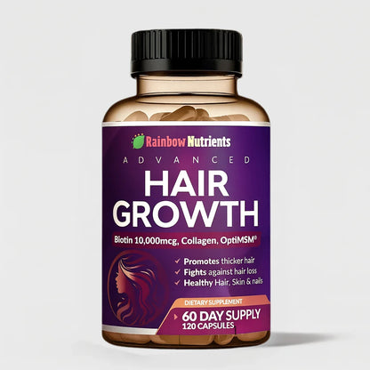 Vitamina Avanzada 24 en 1 para el Crecimiento del Cabello