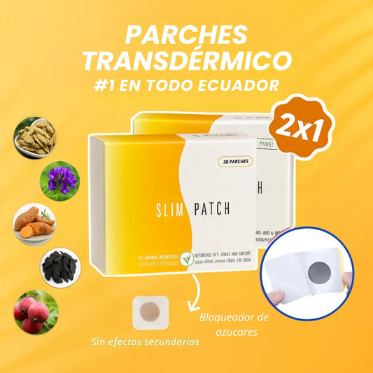 SLIM® Patch 2x1 | Parche de Control Glucémico Premium + Regalo Gratis Incluido