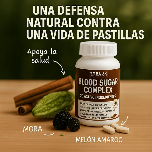 BLOOD SUGAR COMPLEX | CONTROL GLUCÉMICO CON INGREDIENTES NATURALES