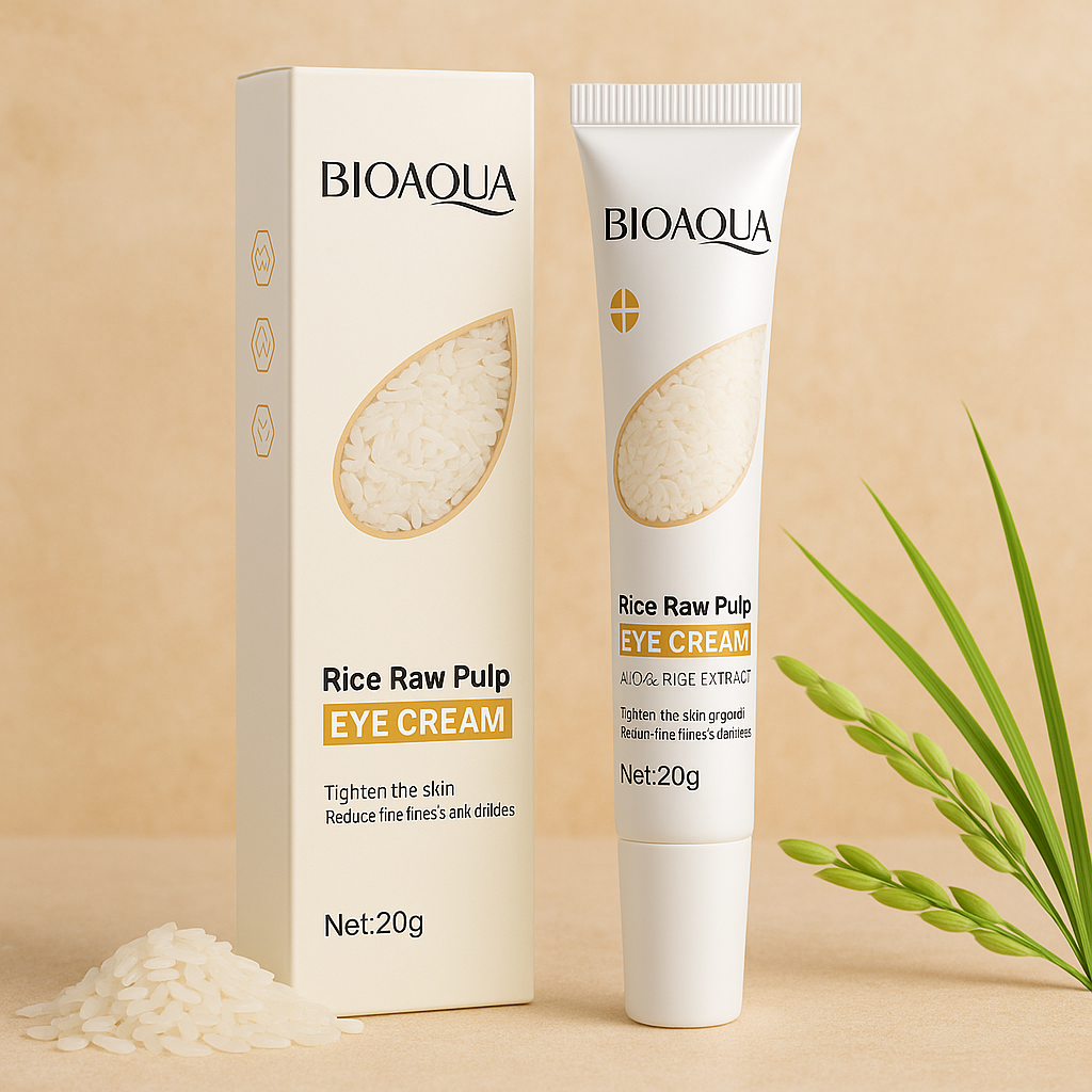 CREMA CONTORNO DE OJOS  REAFIRMANTE DE ARROZ
