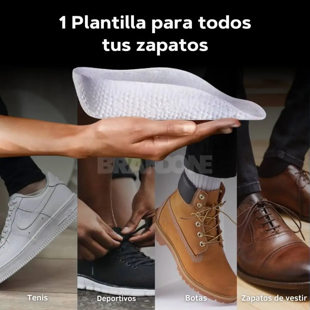 Plantilla Ergonómica para Ganar Estatura y Confianza