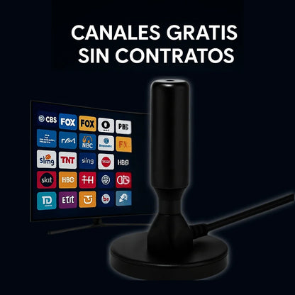 ANTENA TV DIGITAL FULL HD DE IMÁN INTERIOR